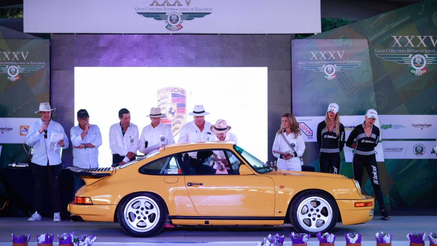 911 RUF de 1992, XXXV Gran Concurso Internacional de Elegancia, 2023, Porsche de México