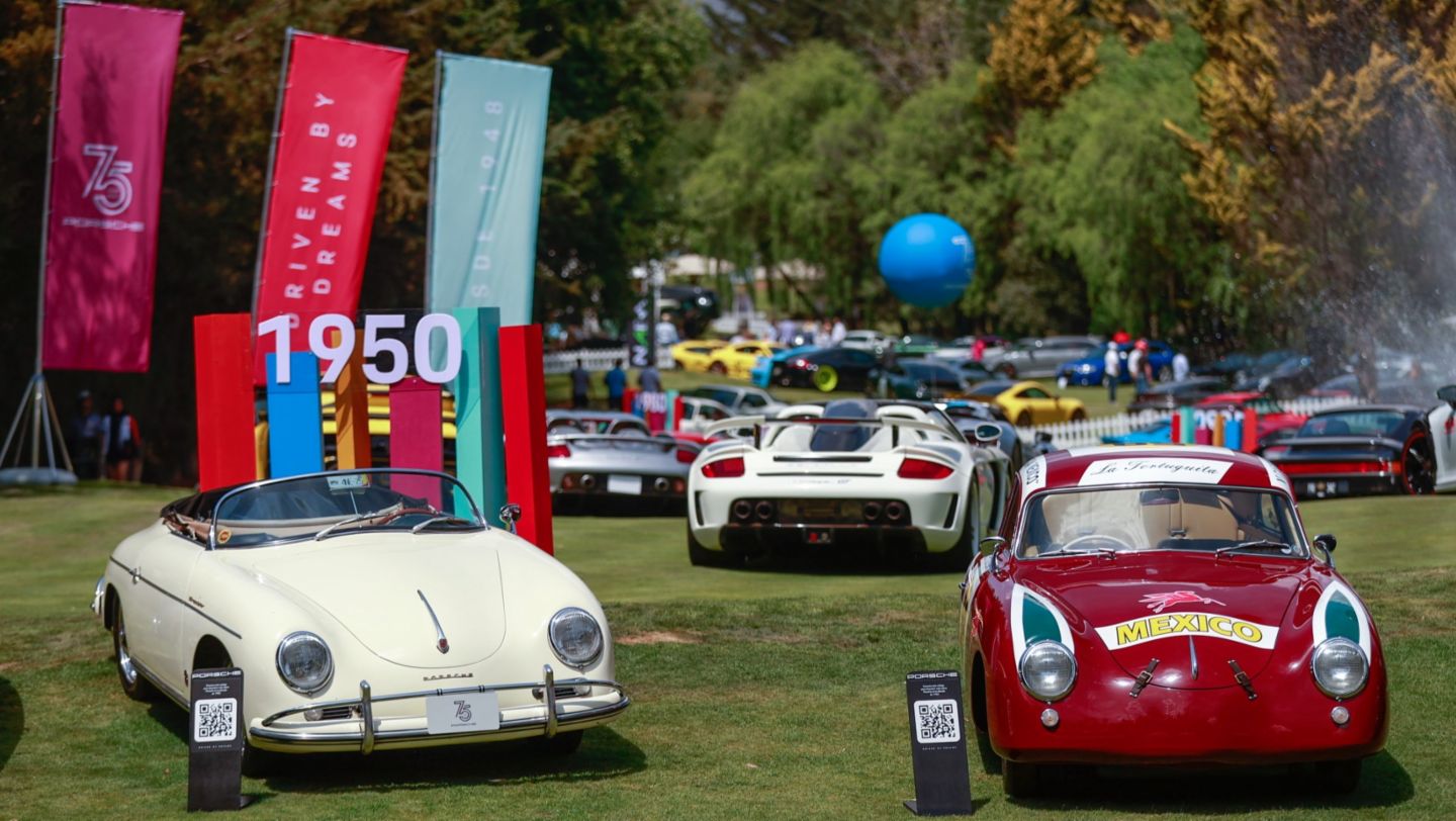 75 años de autos deportivos Porsche, Pastejé Automotive Invitational, México, 2023, Porsche de México