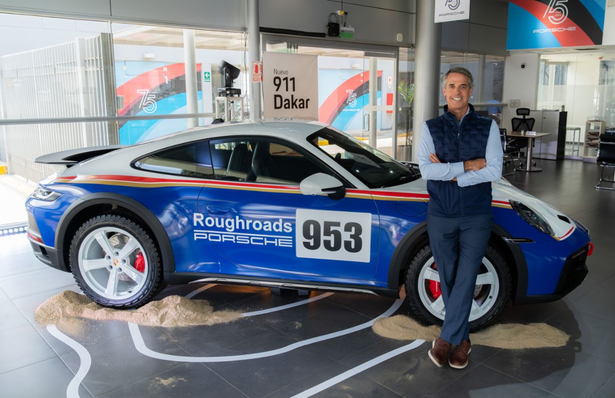 911 Dakar, Gonzalo Flechelle, Gerente de Porsche Perú, Porsche Center Lima, Peru