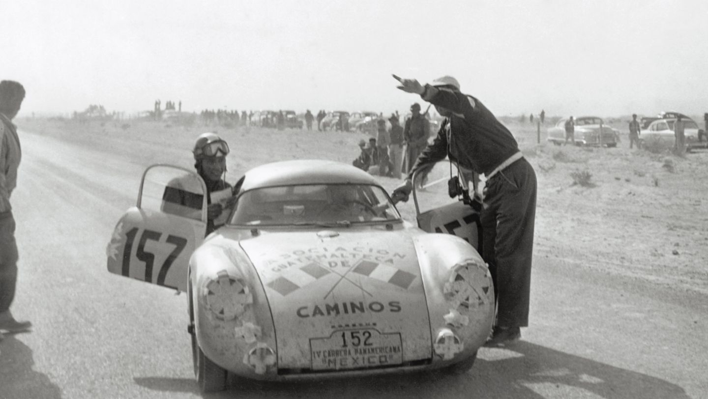 Porsche 550 Coupé, Carrera Panamericana 1953, México, 2023, Porsche AG