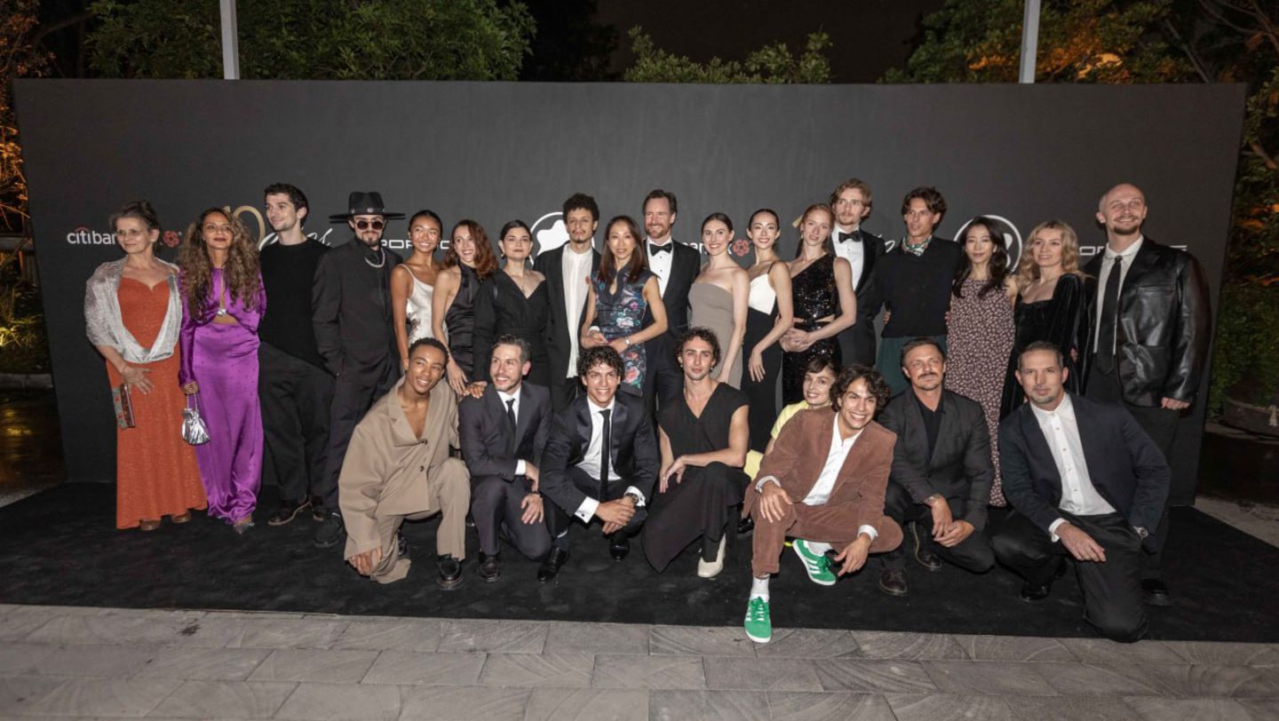 Elenco de Despertares 2024 en en la Black Carpet por los 10 años de Despertares 2024 by Porsche, Photo: Alex López, Soho House Mexico City, Porsche de México, 2024.