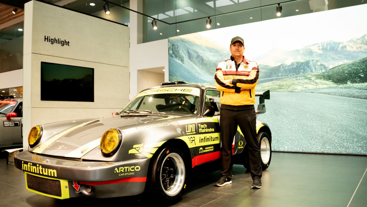 Benito Guerra Jr., piloto oficial Porsche de México, Categoría Histórica B Plus, La Carrera Panamericana, Porsche de México.