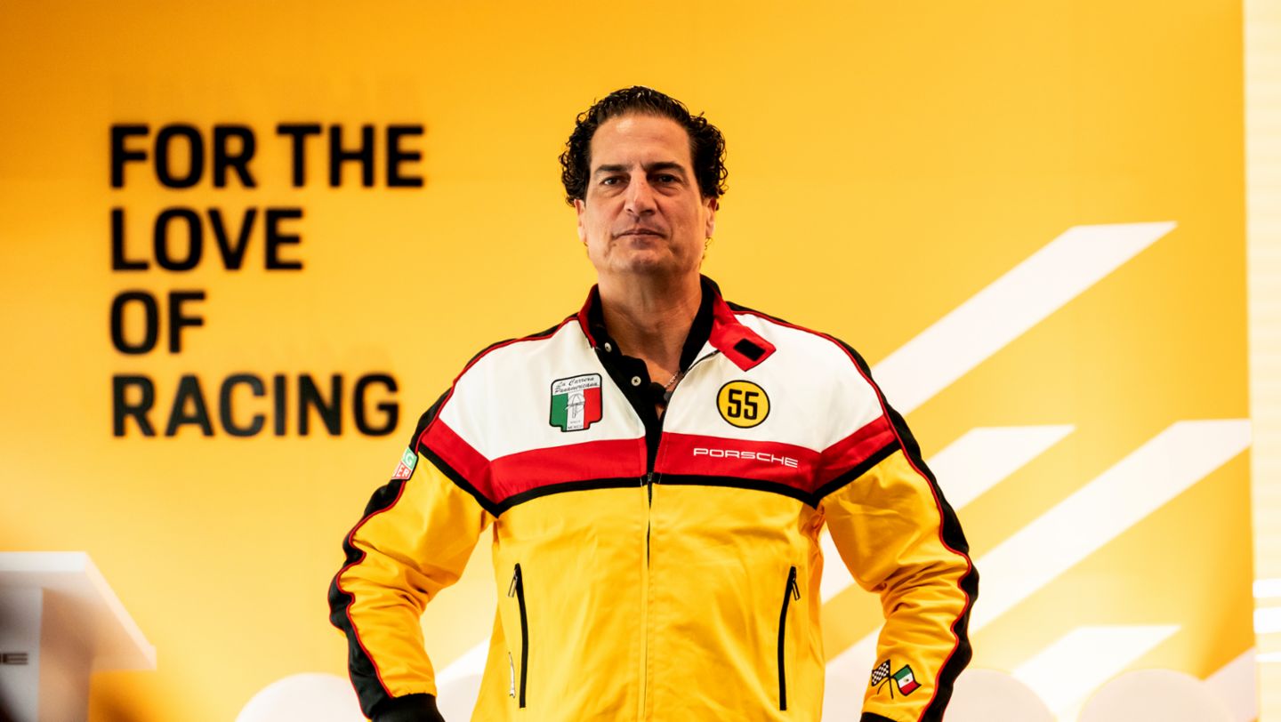 Diego Cándano, piloto oficial Porsche de México, Categoría Histórica B Plus, La Carrera Panamericana, Porsche de México.