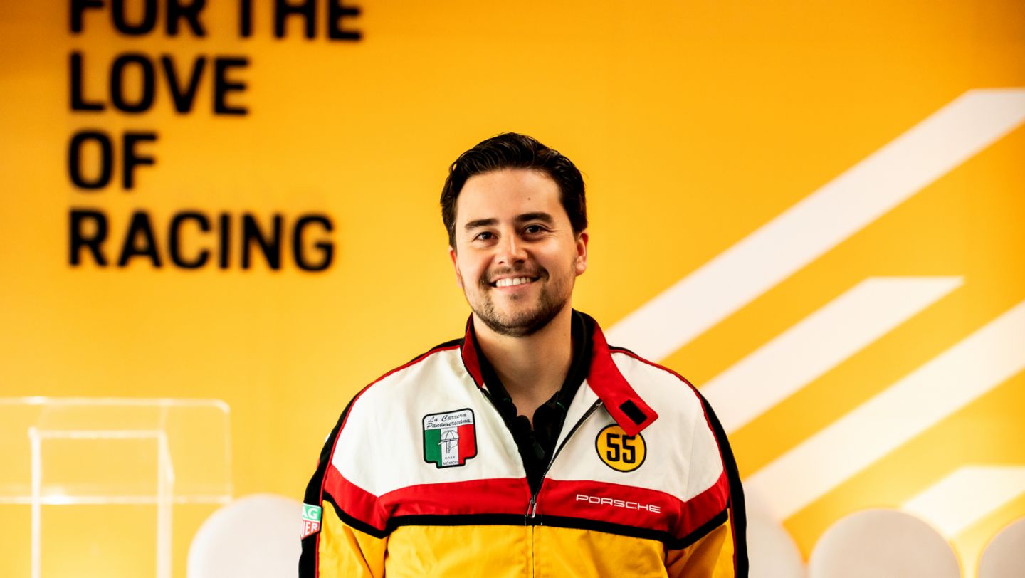 Fercho Urquiza, piloto oficial Porsche de México, Categoría Histórica B, La Carrera Panamericana, Porsche de México.