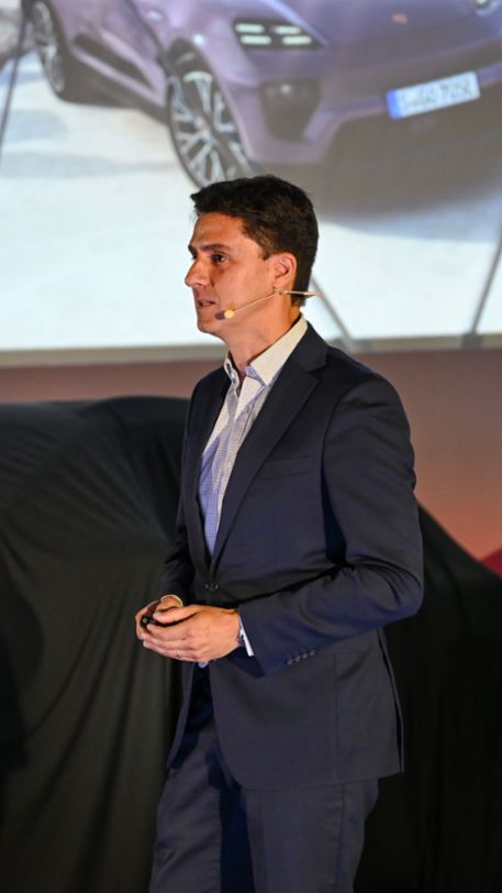 Vicente Díaz, Brand Manager Porsche en Chile, Lanzamiento Macan Electric, Chile, 2024
