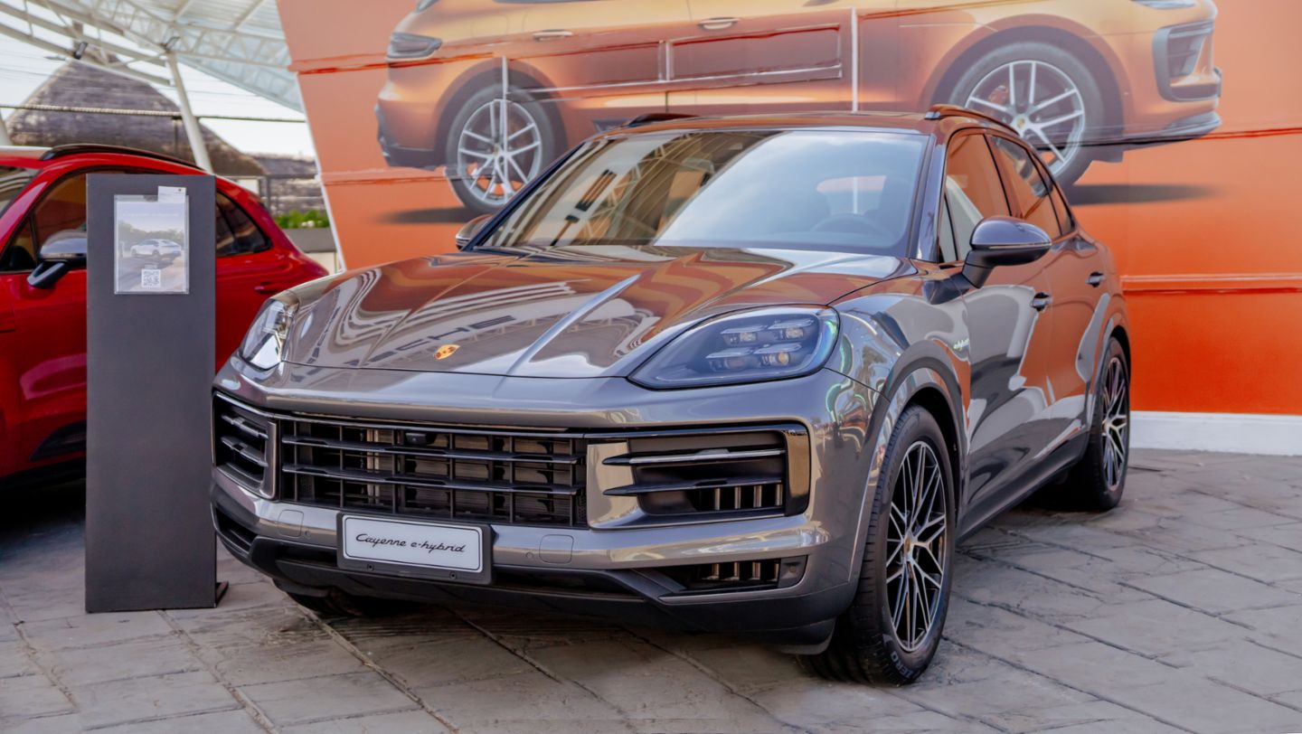 Porsche Cayenne E-Hybrid, un favorito todoterreno. Expo 2024, Paraguay