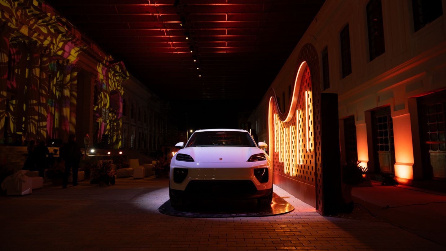 Porsche Macan Electric; Gala Vogue Colombia; Porsche AG.