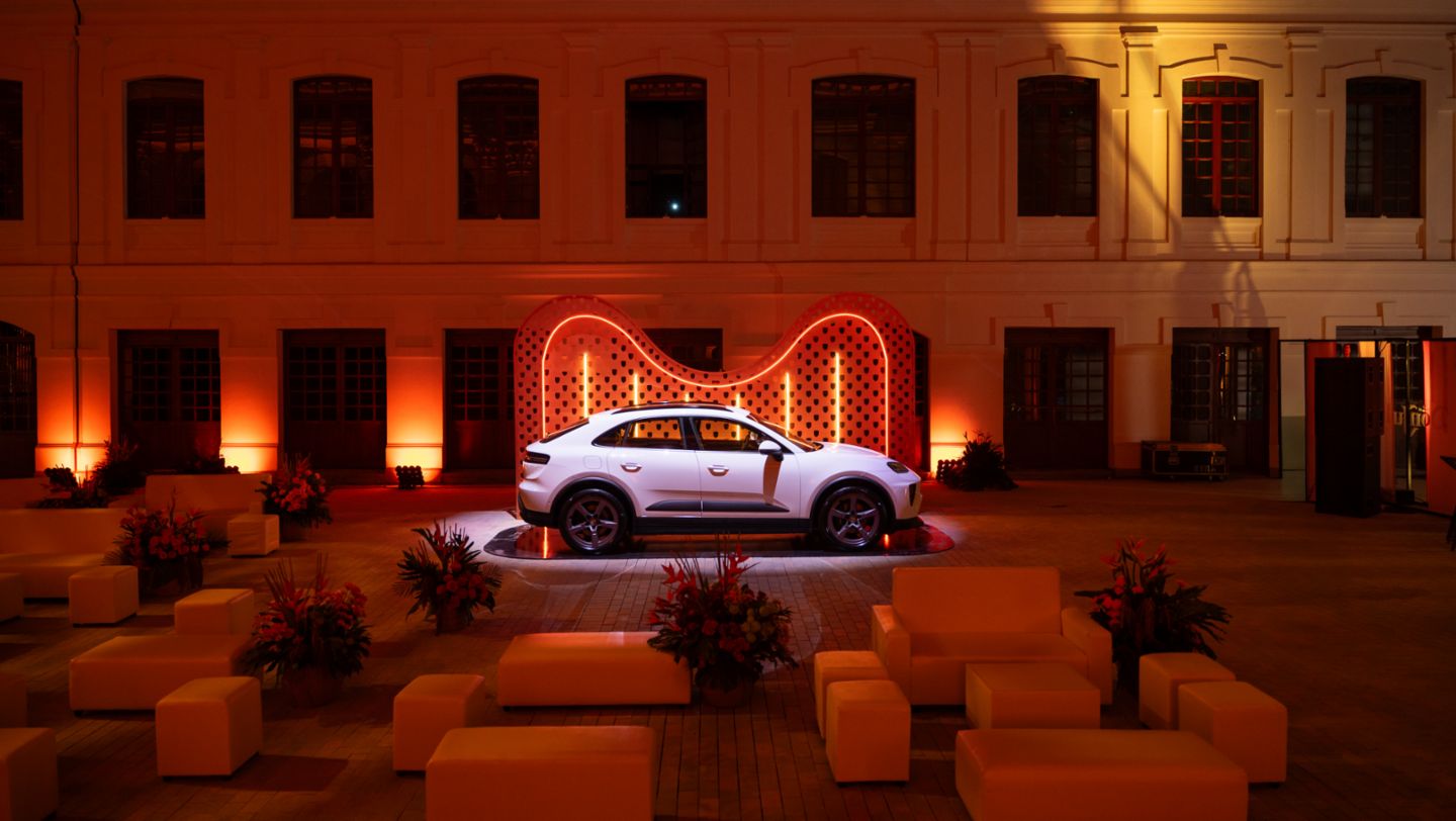 Porsche Macan Electric; Gala Vogue Colombia; Porsche AG.