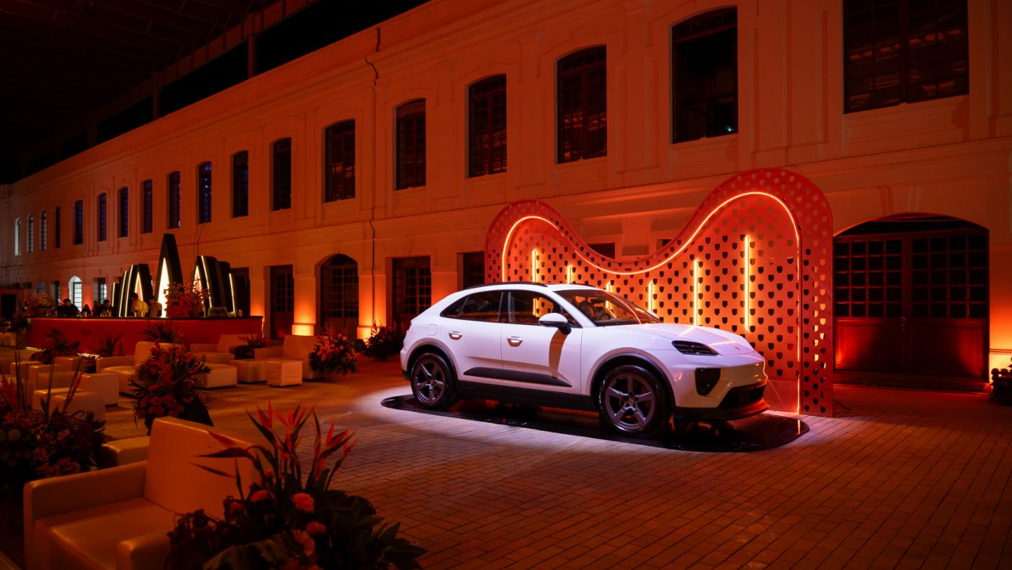 Porsche Macan Electric; Gala Vogue Colombia; Porsche AG.