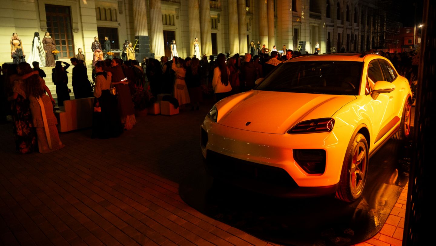 Porsche Macan Electric; Gala Vogue Colombia; Porsche AG.