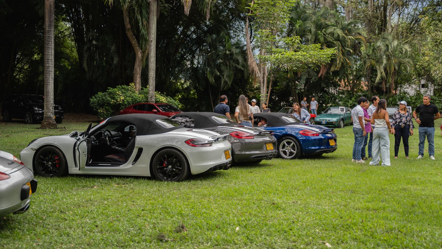 Primera edición de Porsche Legends.  Cali, Colombia.