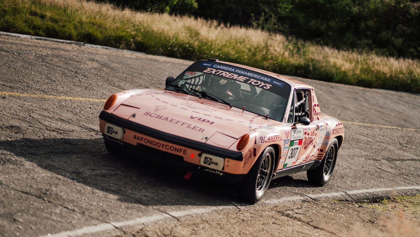Fercho Urquiza, Porsche 914-6 GT 1973 No. 307, La Carrera Panamericana 2025, Porsche de México, 2025