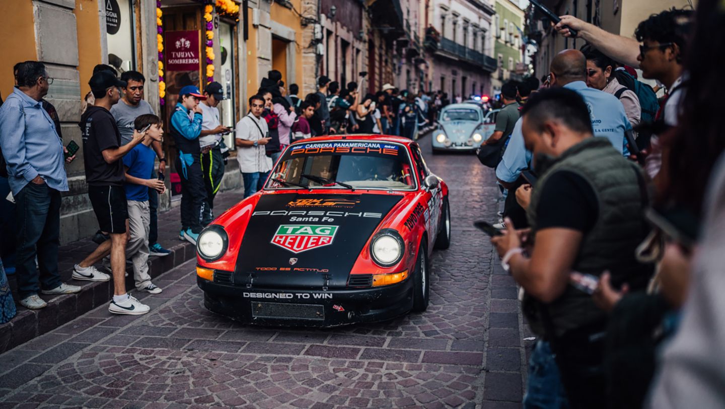 Diego Cándano, Porsche 911 R de 1969 No. 318, La Carrera Panamericana 2025, Porsche de México, 2025.
