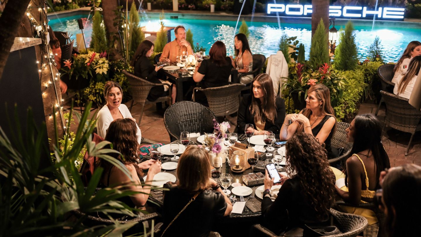 Cena de clausura, Girls Road Tour, Porsche de México, 2025
