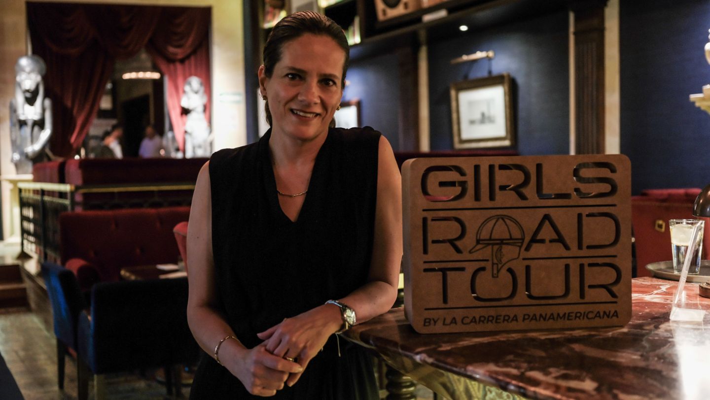 Karen León, directora del Girls Road Tour by La Carrera Panamericana, Porsche de México, 2025