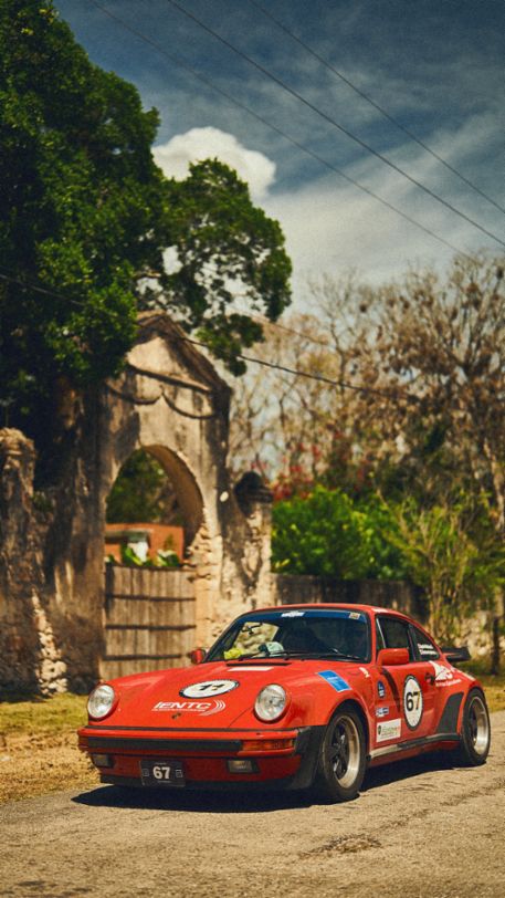 Porsche 930 de 1984 (No. 67), Rally Maya México 2025, Porsche de México, 2025