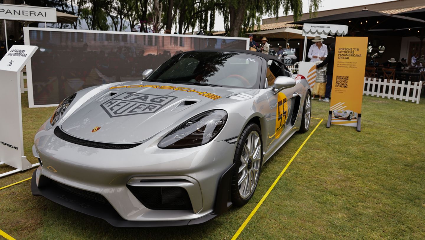 Porsche 718 Spyder RS Panamericana Special, Pastejé Automotive Invitational, Porsche de México, 2025