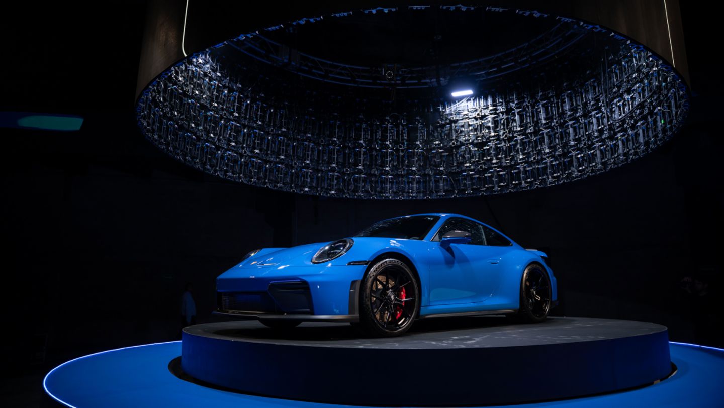 Porsche 911 GT3  Touring, presentación estática, Ciudad de México, Porsche de México.
