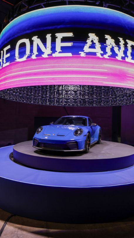 Porsche 911 GT3  Touring, presentación estática, Ciudad de México, Porsche de México.