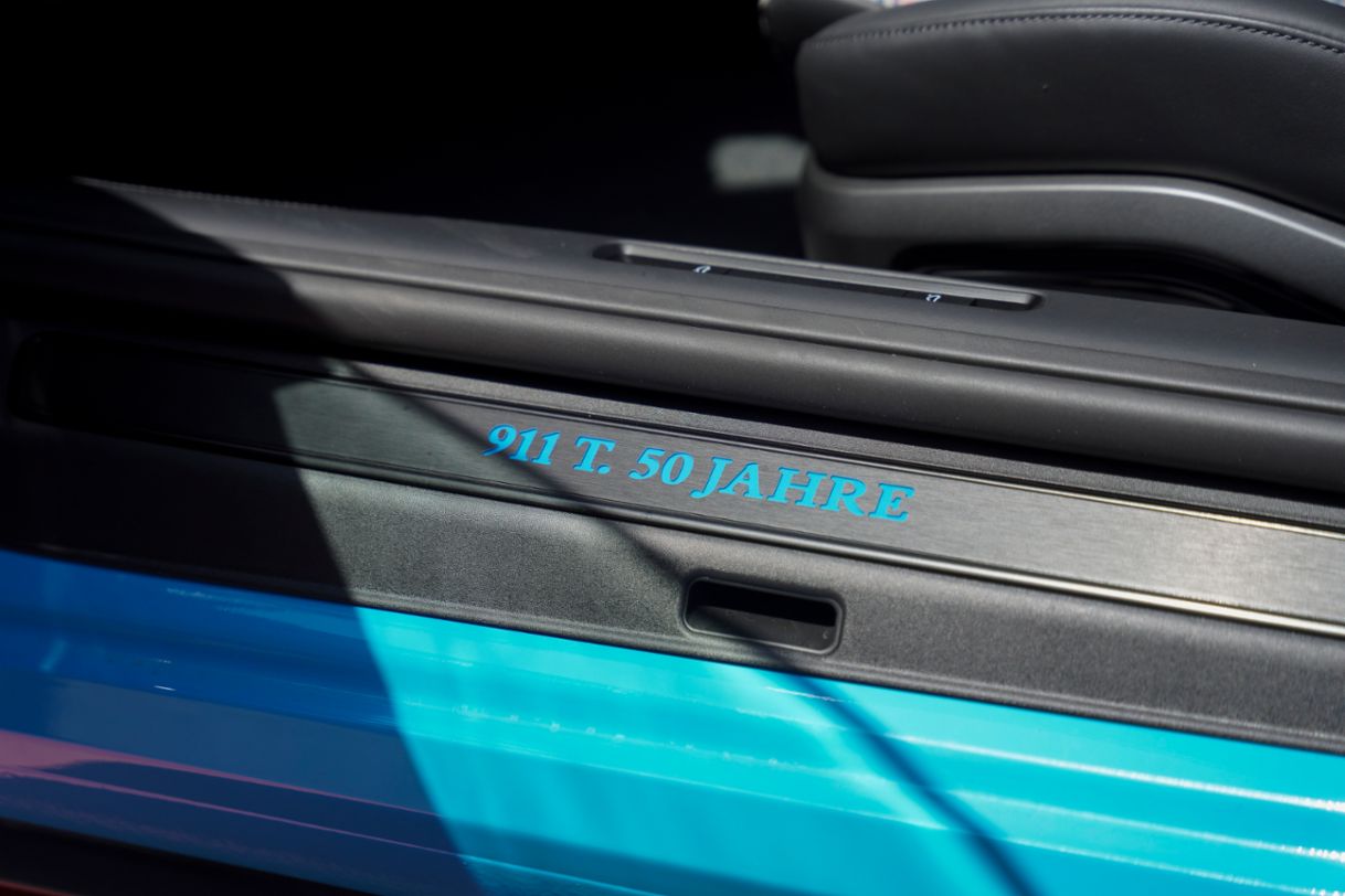 Porsche 911 Turbo 50 Años. Detalles.