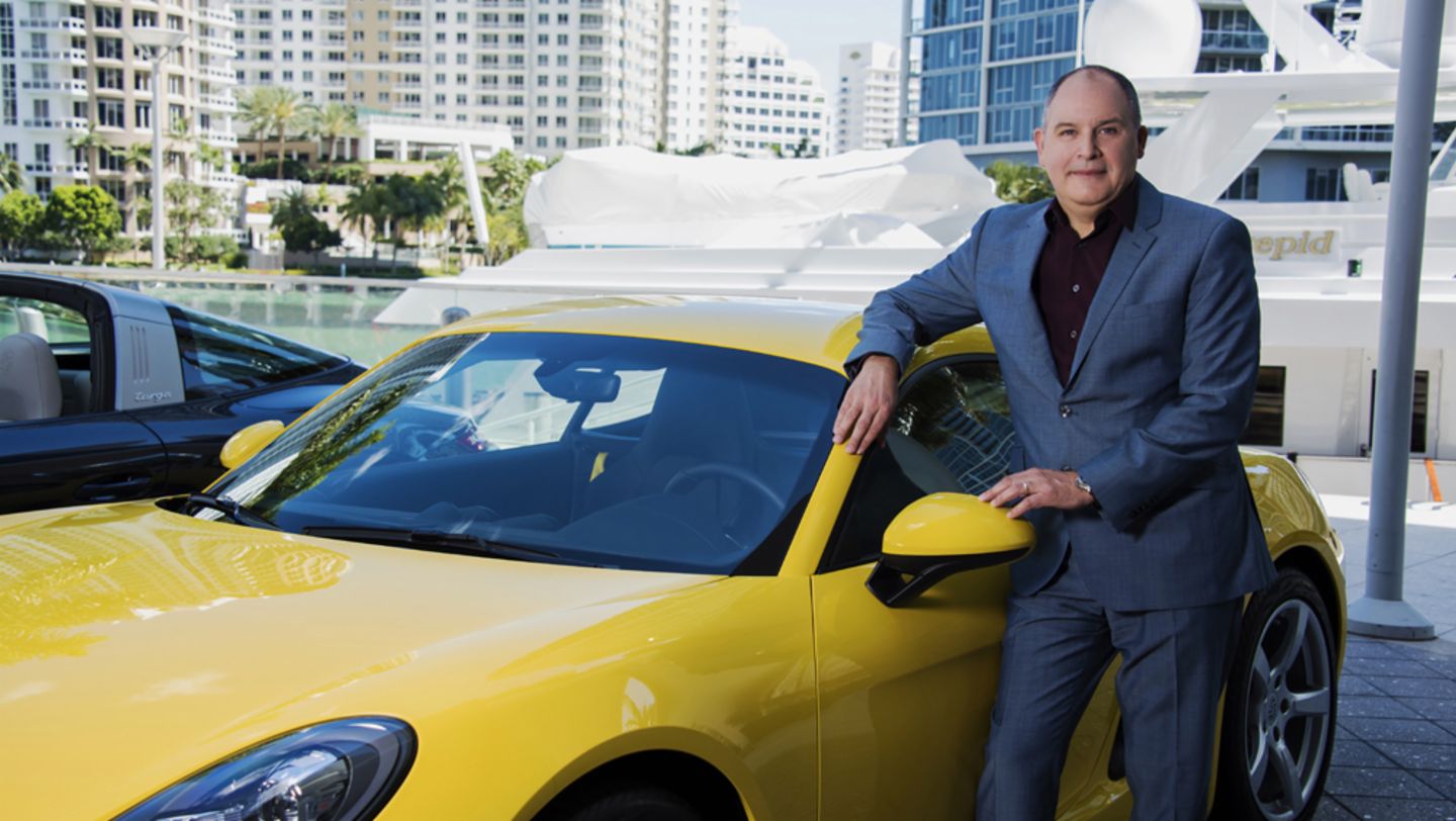 George Wills, Presidente y Gerente General de Porsche Latin America, Inc, 2017, Porsche Latin America, Inc.