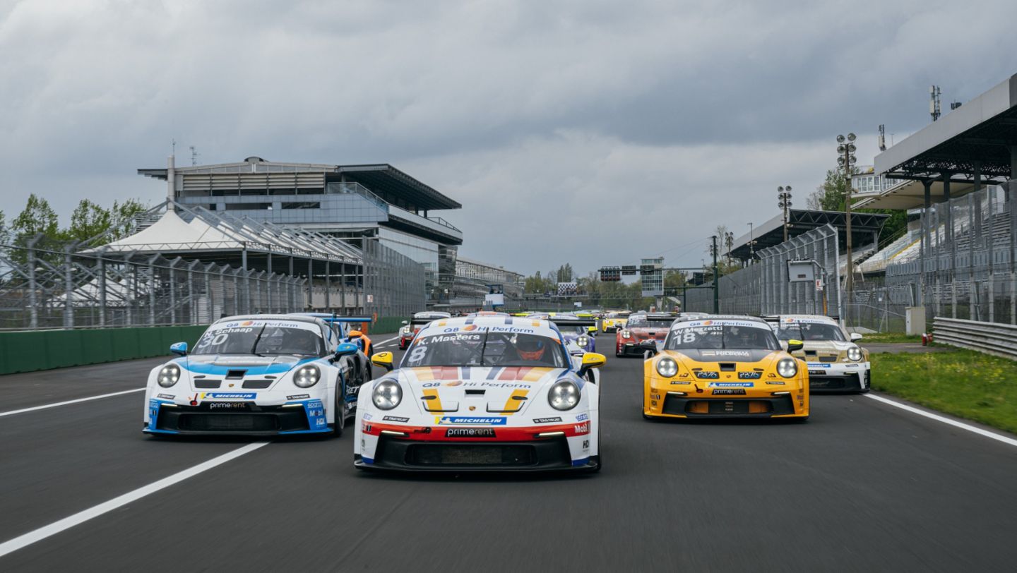 2025 Porsche Carrera Cup Italia test Monza