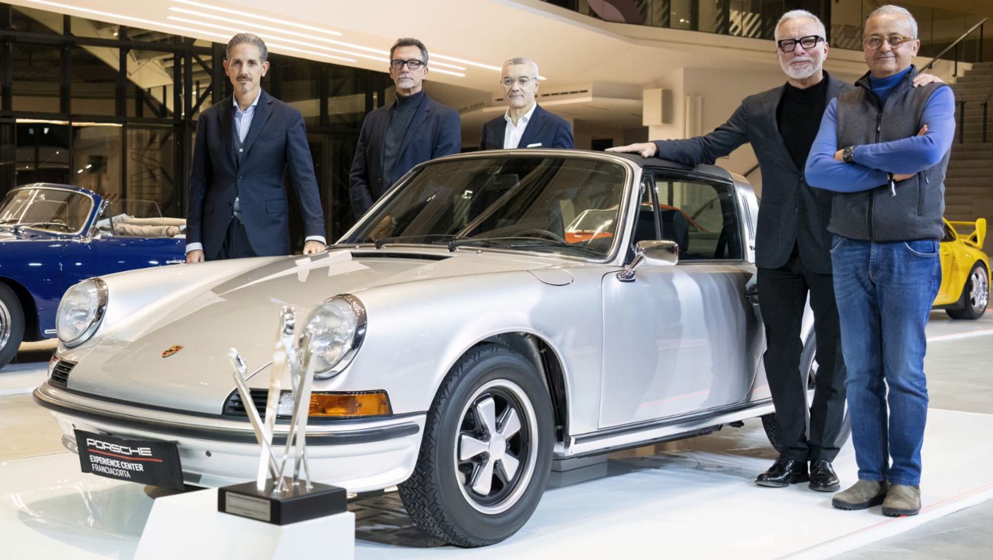 Seconda classificata: 911 Targa America del 1973 restaurata dal Centro Assistenza Porsche Padova Est