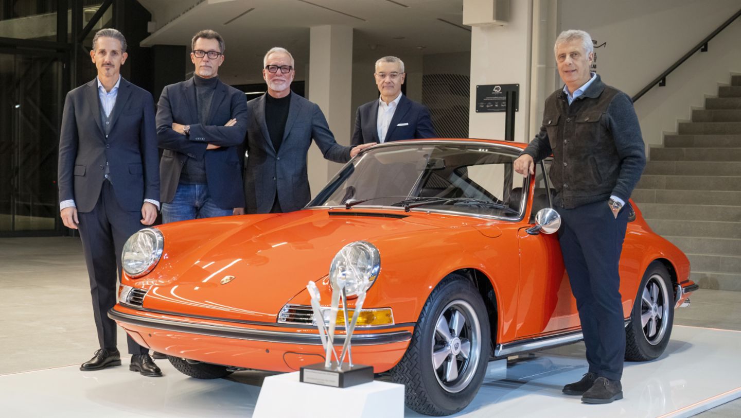 Terza classificata: 911 2.0 S del 1969, restaurata dal Centro Assistenza Porsche Catania