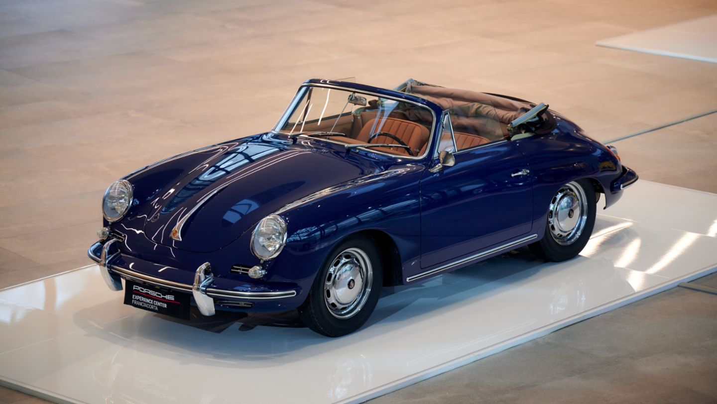 356 SC Cabrio del 1964, restaurata dal Centro Porsche Milano Est