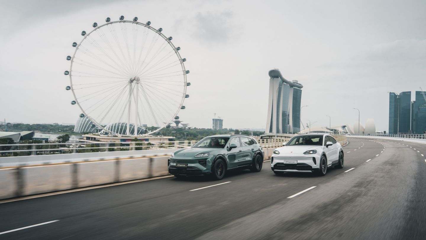 Cayenne Electric range in Singapore, Cayenne Electric, Cayenne Turbo Electric, 2026, Porsche Asia Pacific