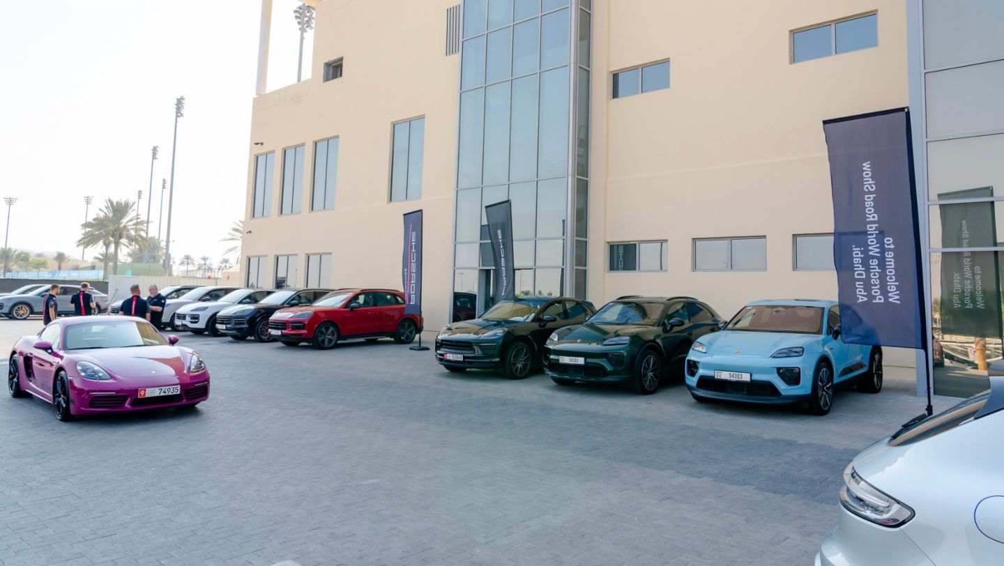 Porsche World Road Show, Abu Dhabi, 2025, Porsche Middle East