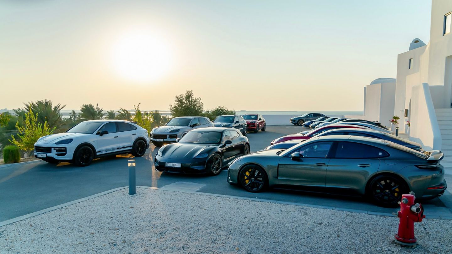 Porsche World Road Show, Abu Dhabi, 2025, Porsche Middle East