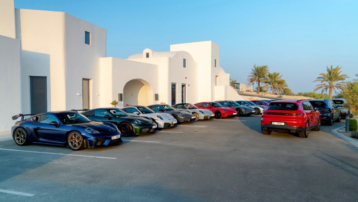 Porsche World Road Show, Abu Dhabi, 2025, Porsche Middle East