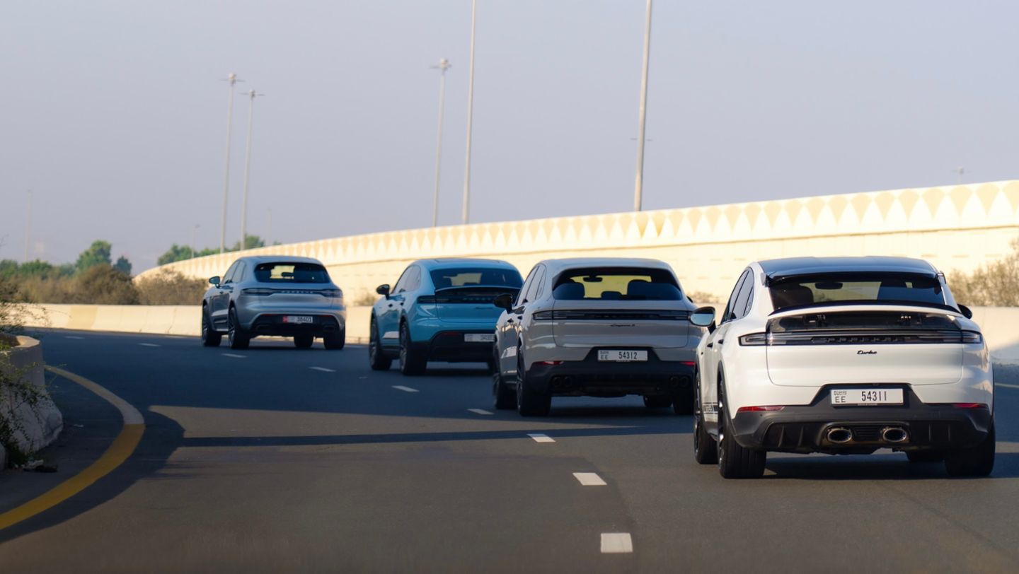 Porsche World Road Show, Abu Dhabi, 2025, Porsche Middle East