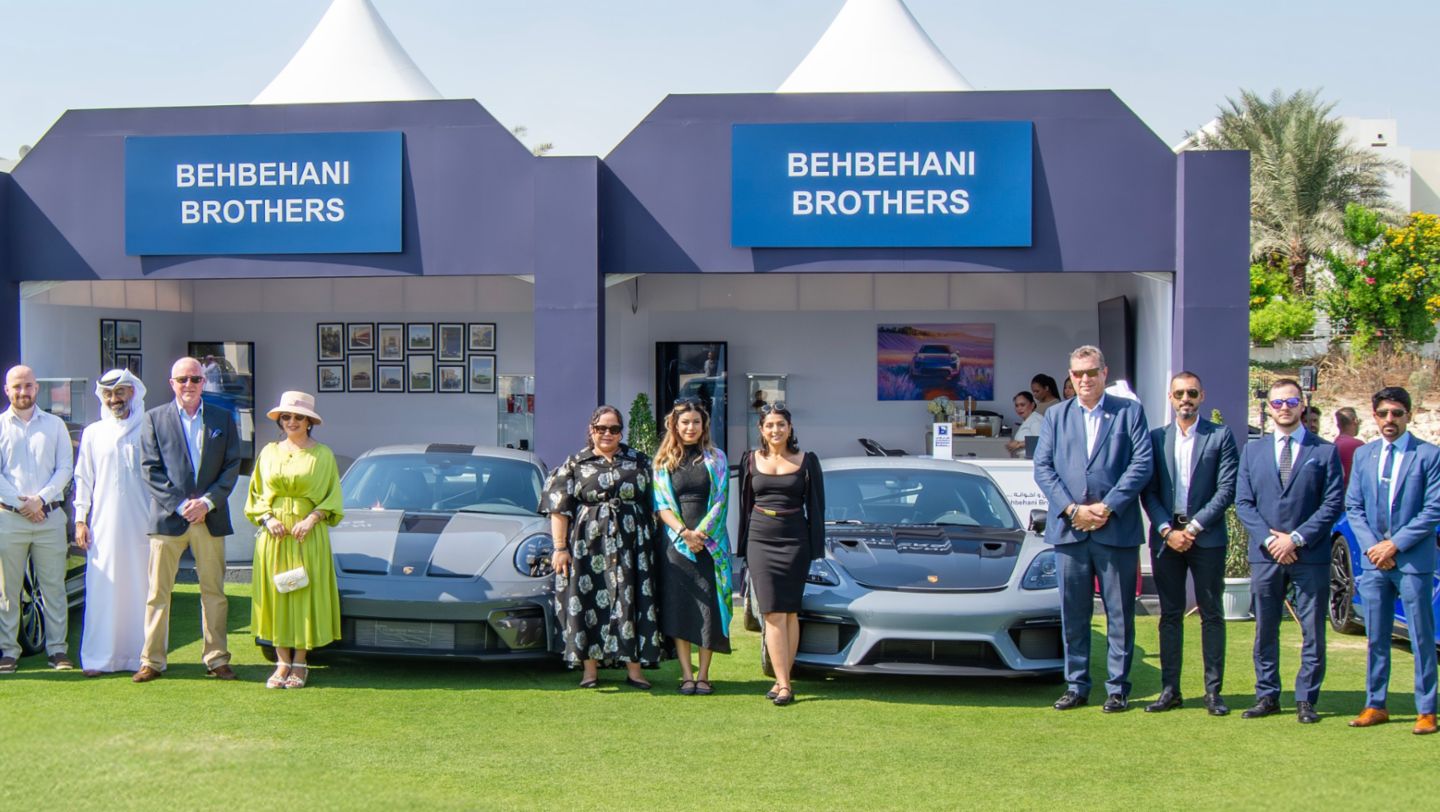 Royal Bahrain Concours, Royal Golf Club, Bahrain, 2025, Porsche Middle East