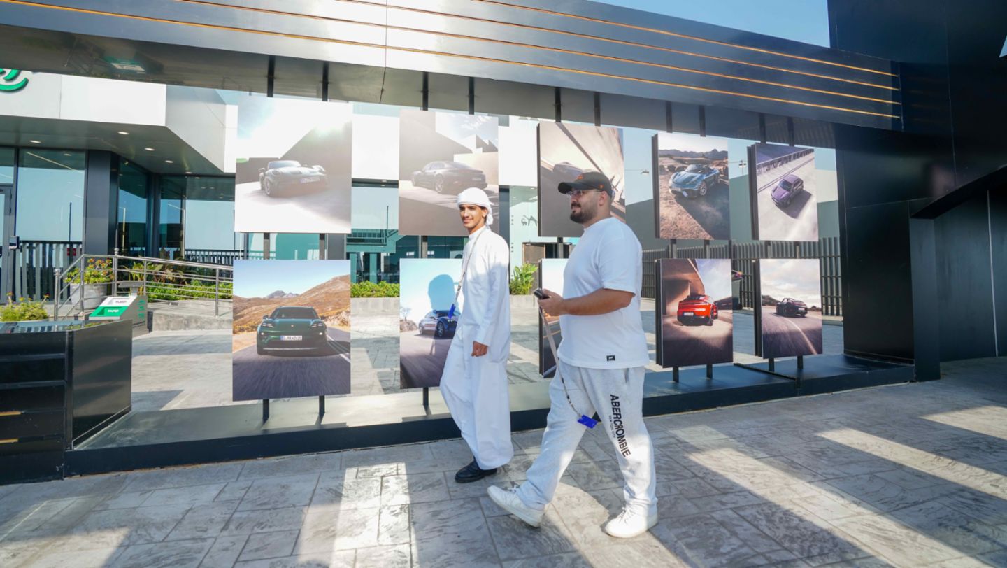 Porsche World Road Show, Jeddah Corniche Circuit, Saudi Arabia, 2025, Porsche Middle East