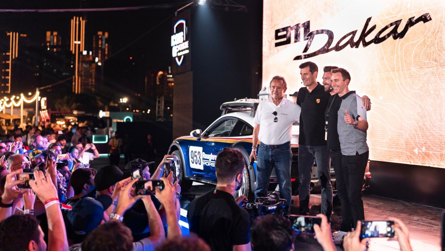 911 Dakar, Icons of Porsche, Dubai, UAE, 2022, Porsche Middle East