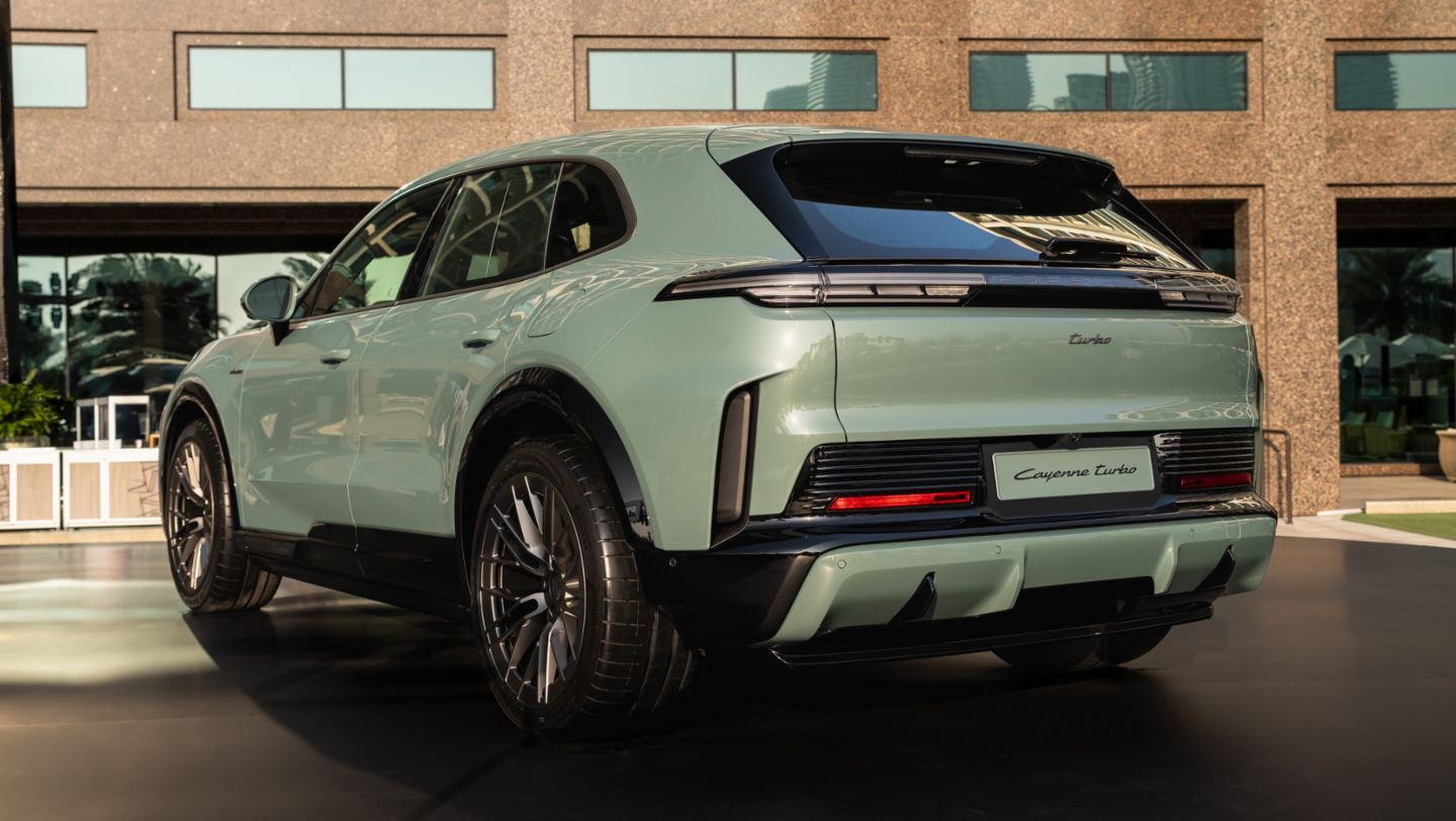 Cayenne Turbo Electric, Icons of Porsche, Dubai, Porsche Middle East