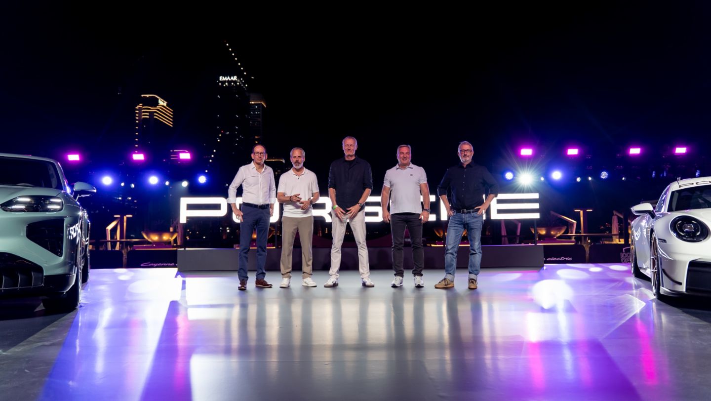 Cayenne Turbo Electric, Icons of Porsche, Dubai, Porsche Middle East