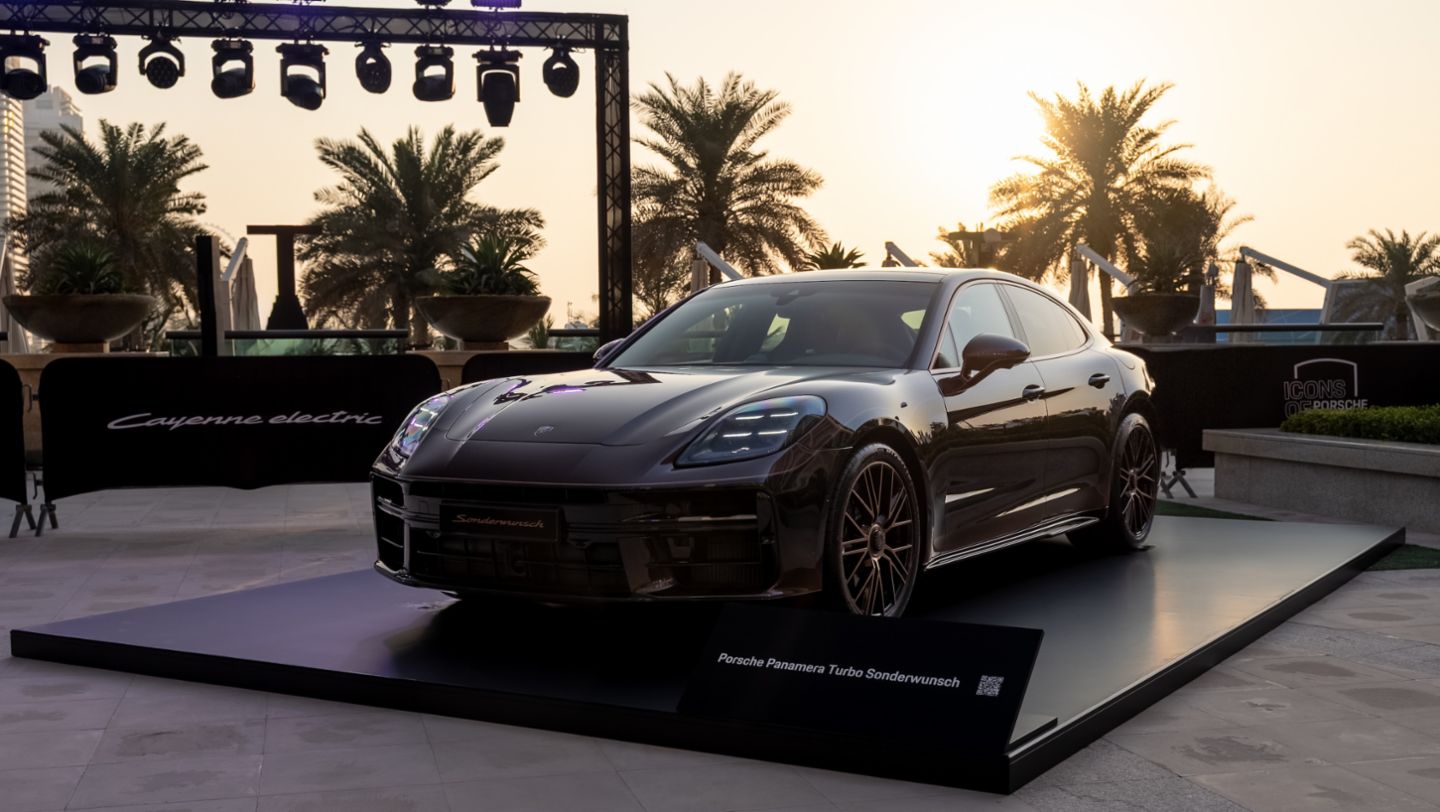 Panamera Turbo "Sonderwunsch", Icons of Porsche, Dubai, 2025, Porsche Middle East