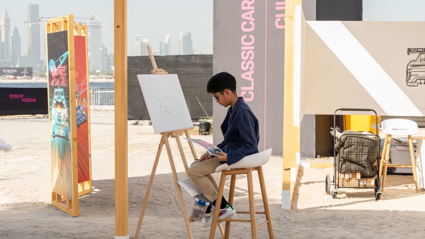 Arts, Icons of Porsche, Dubai, 2025, Porsche Middle East
