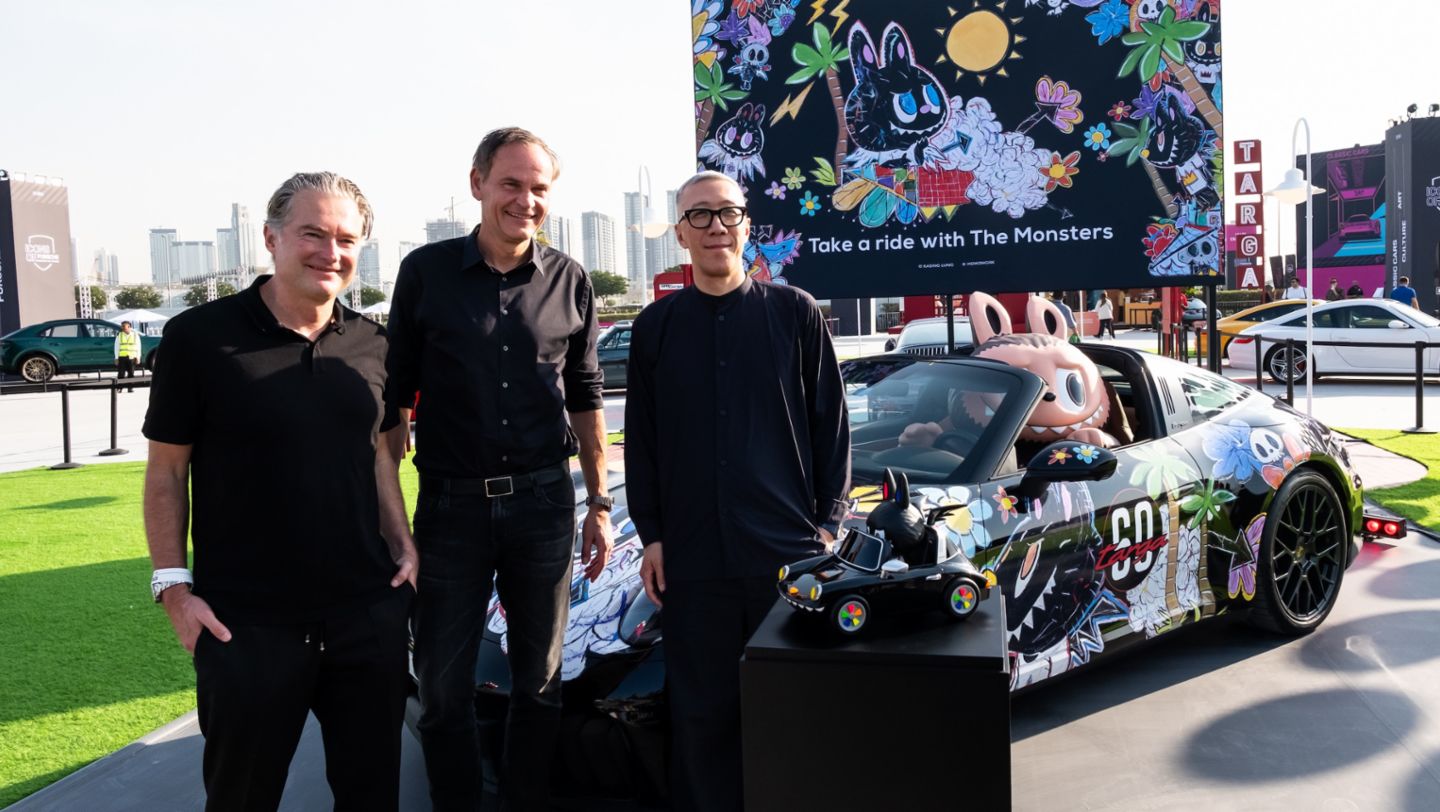 Labubu, Icons of Porsche, Dubai, 2025, Porsche Middle East