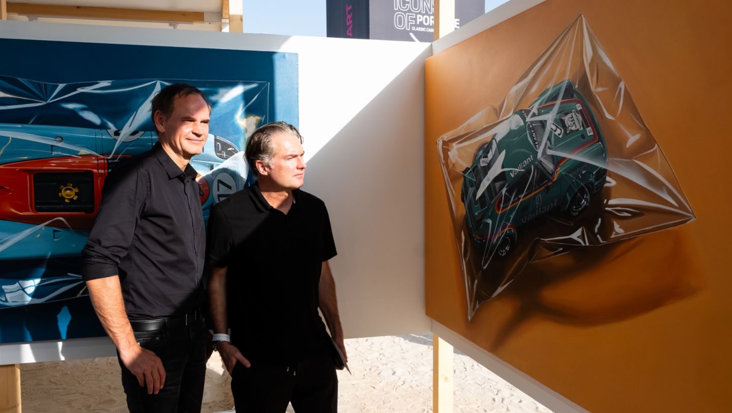 Oliver Blume, Icons of Porsche, Dubai, 2025, Porsche Middle East