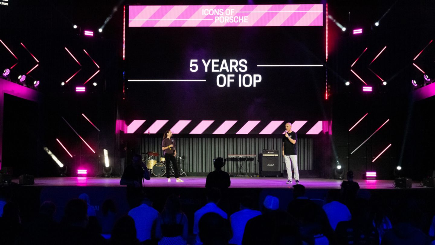 Stage, Icons of Porsche, Dubai, 2025, Porsche Middle East