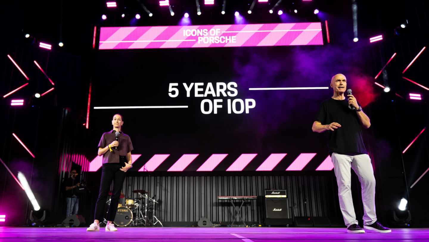 Stage, Icons of Porsche, Dubai, 2025, Porsche Middle East