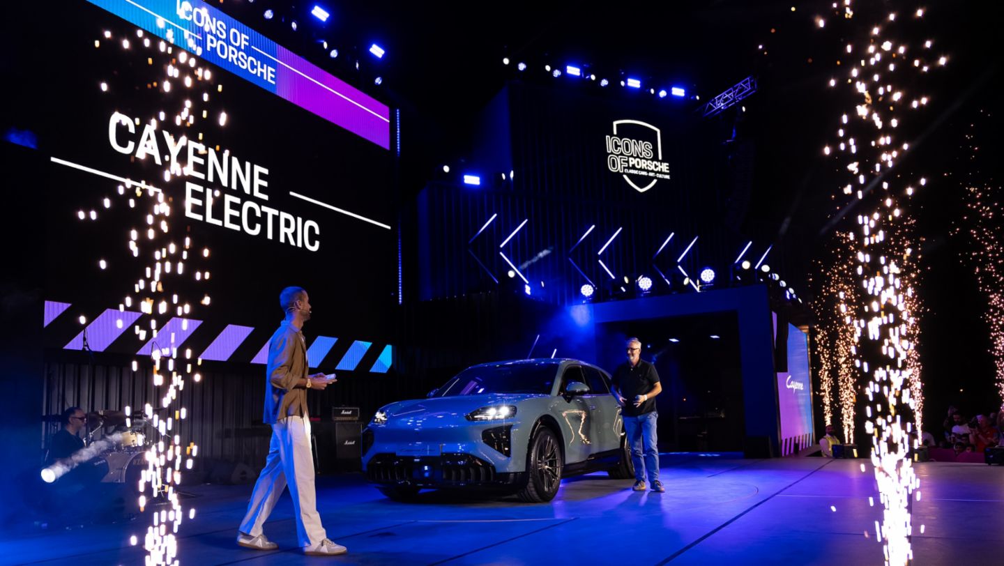 Stage, Icons of Porsche, Dubai, 2025, Porsche Middle East