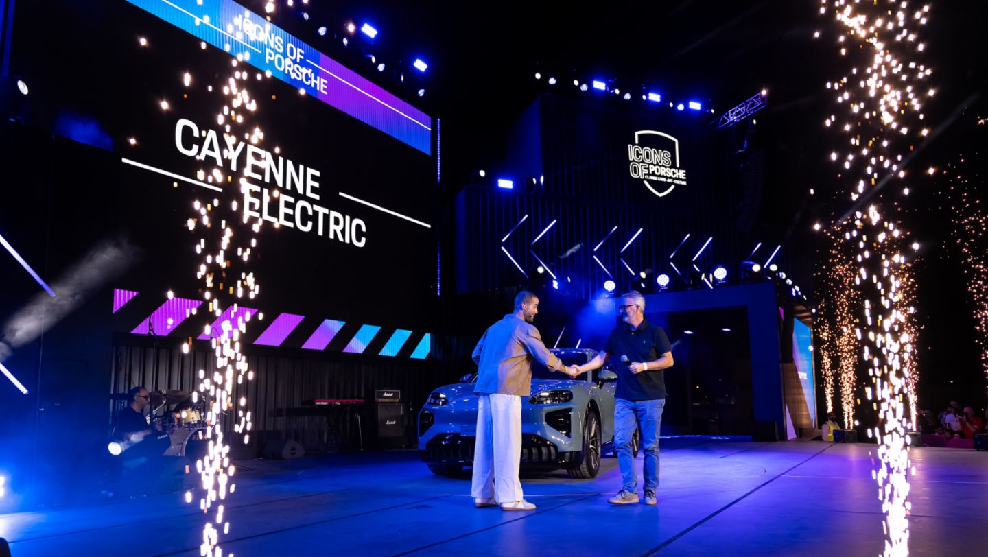 Stage, Icons of Porsche, Dubai, 2025, Porsche Middle East