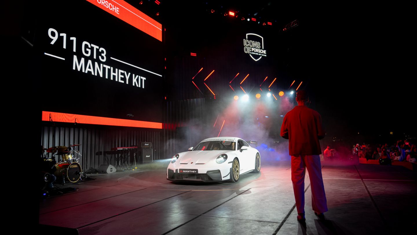 Stage, Icons of Porsche, Dubai, 2025, Porsche Middle East