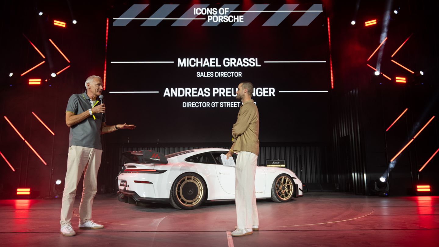 Stage, Icons of Porsche, Dubai, 2025, Porsche Middle East