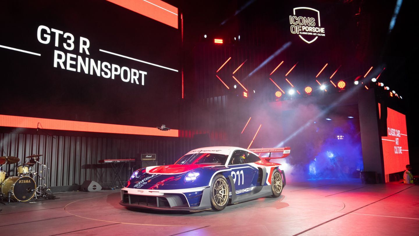 Stage, Icons of Porsche, Dubai, 2025, Porsche Middle East